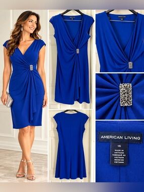 Women’s evening dress. American Living, size 16. Worn once. Smoke free home.